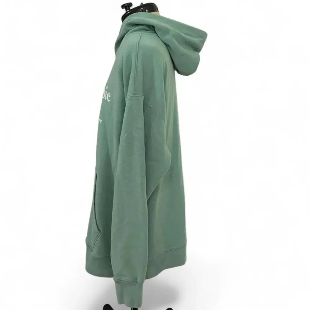 Abercrombie & Fitch soft fleece green hoodie in XL